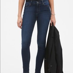 High rise skinny ankle jeans